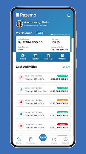 Android application Pazemo screenshort