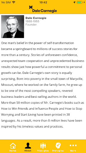 Dale Carnegie Golden Book Screen 2