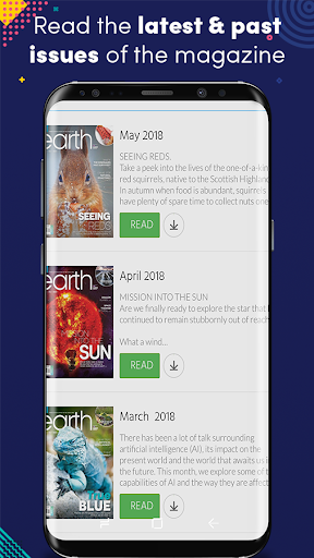 Android application BBC Earth Magazine screenshort