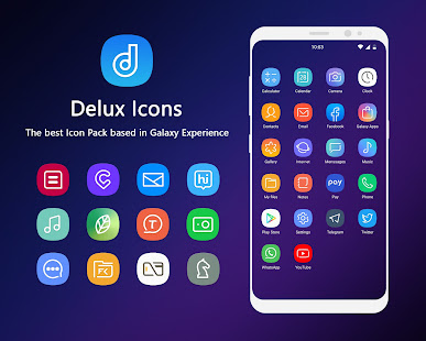 Delux Icon Pack v2.3.9 APK Patched