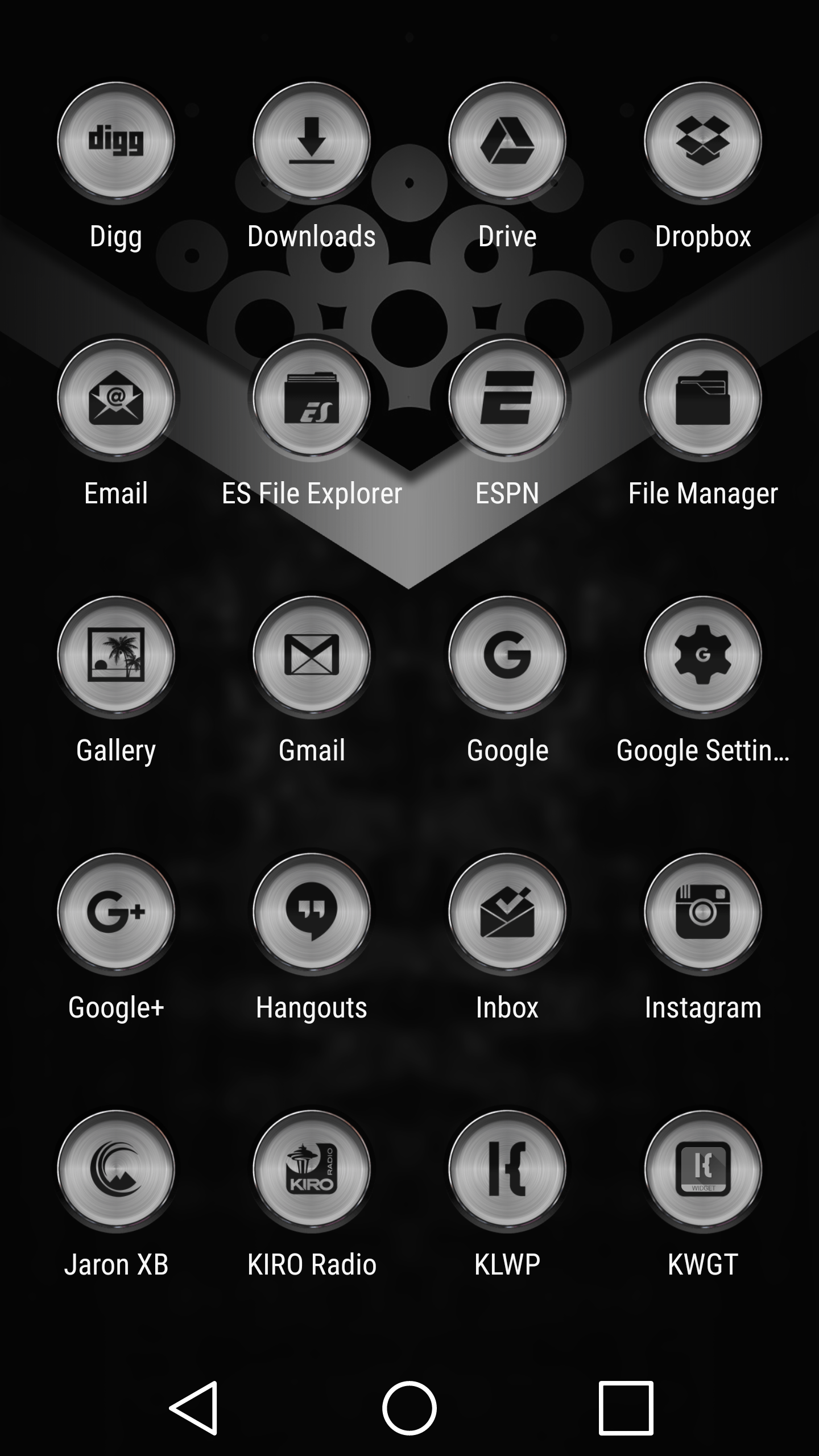 Android application Jaron XB - Icon Pack screenshort