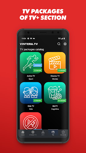 ViNTERA TV - Online TV, IPTV Screen 2
