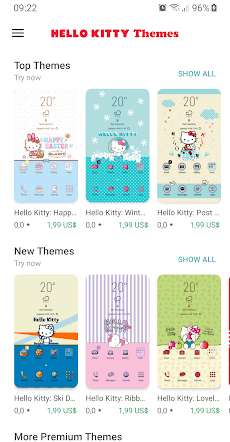 Hello Kitty Themes Storeのおすすめ画像2