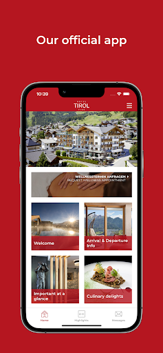 Android application Hotel Tirol Fiss screenshort