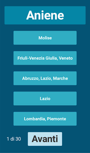 Android application Fiumi d'Italia screenshort