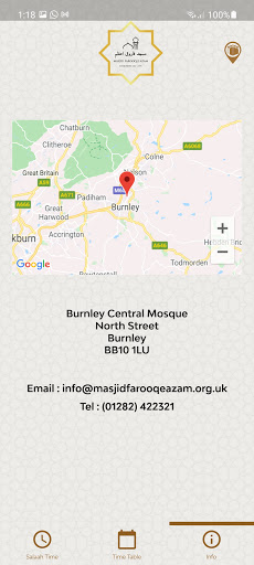 Masjid Farooq-E-Aazam Mobile Screen 3