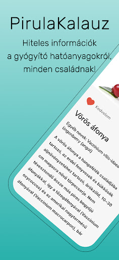 Android application PirulaKalauz - szakértőktől screenshort