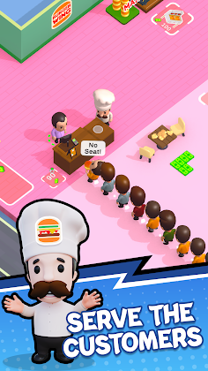 Burger Shop game - My cafe 3d - Screenshot 1
