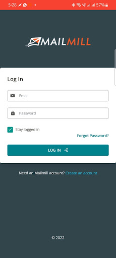Android application MailMill screenshort