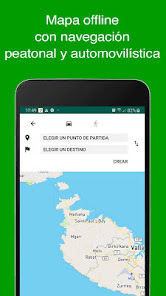 Captura 2 Mapa de Malta offline + Guía android