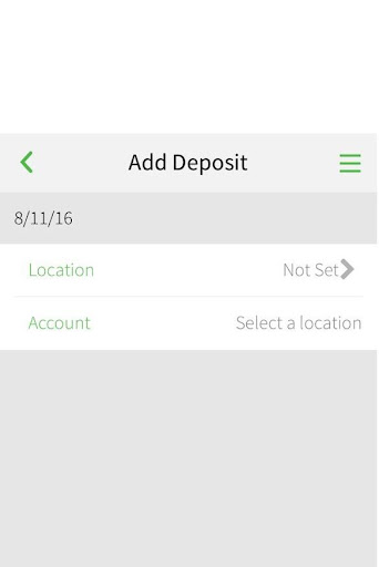 Screenshot of Regions Quick Deposit Mobile