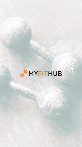 Android application MyFitHub screenshort