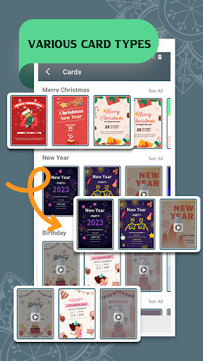 Invitation Card Maker Screen 2