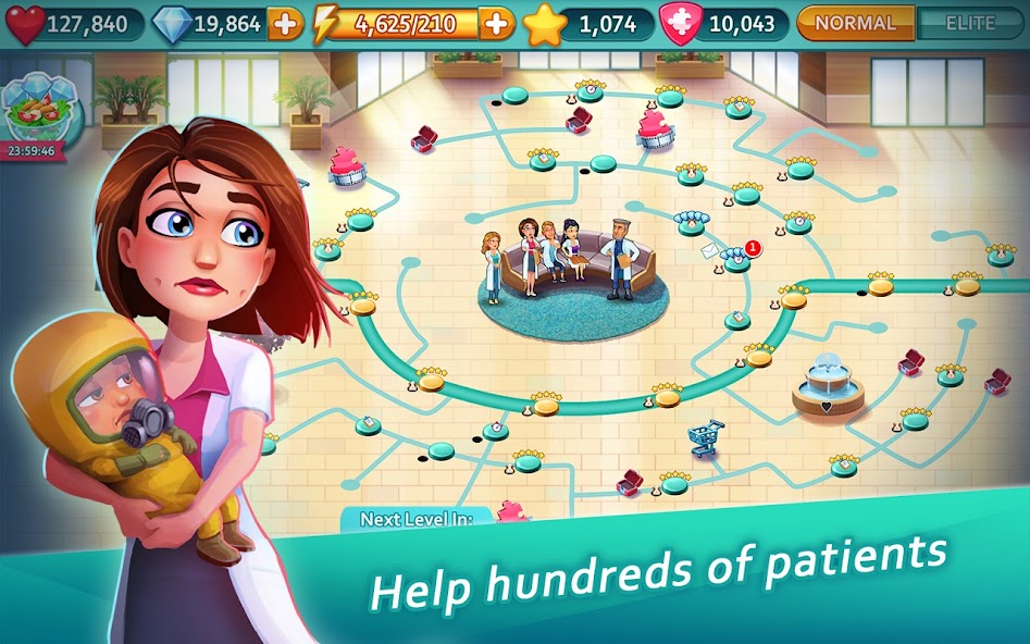 Heart&#8217;s Medicine Doctor Game v49.0.313 MOD (Free Shopping) APK