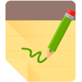 Notepad Writing Alarm Reminder icon