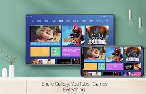 Captura de pantalla de Miracast para Android a TV