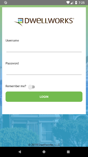 Android application myDwellworks screenshort