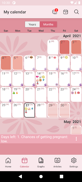 WomanLog Period Calendar 6.9.4 APK + Mod (Unlimited money) for Android