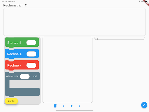 Rechenketten Screen 2