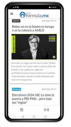 Radio Fórmula Screen 3
