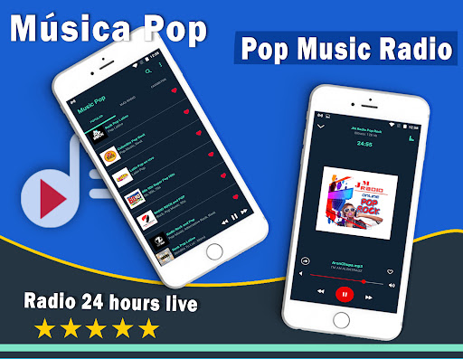Android application Musica Pop Latino screenshort