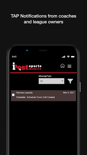 Android application Team Access Portal screenshort