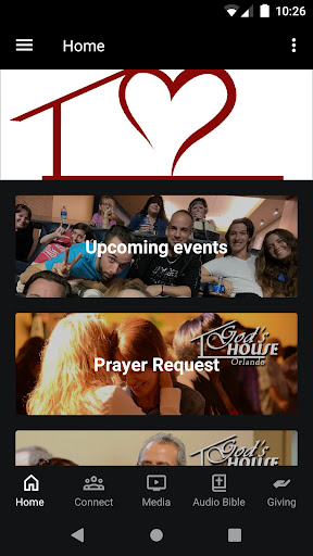 Android application God's House Orlando screenshort