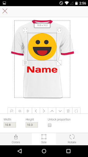 T-Shirt Designer Screen 3