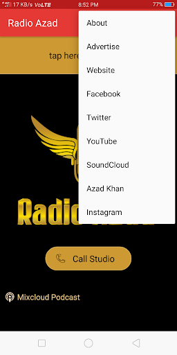 Radio Azad Screen 2