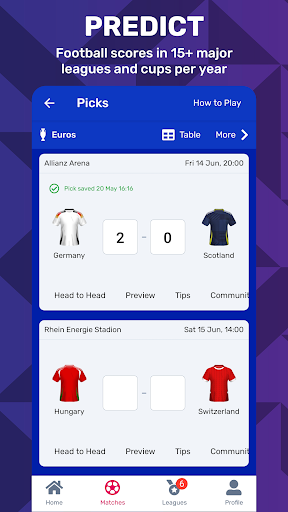 Anteprima dell'app
