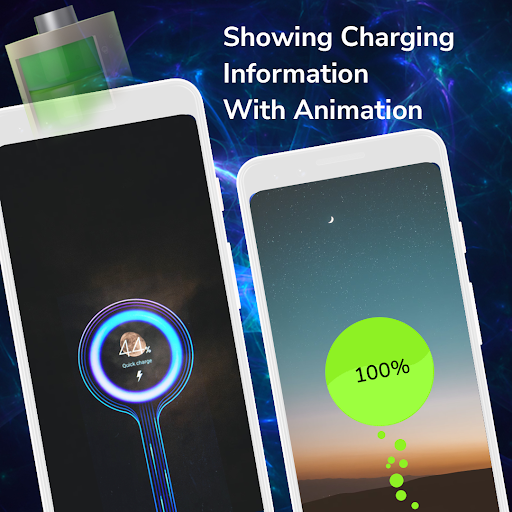Flash Charging Animation 3D Screen 3