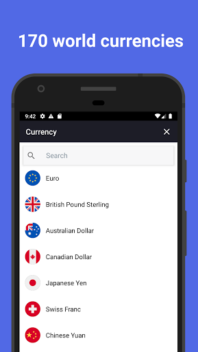 Convy - Currency converter & c Screen 3