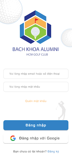 Android application BK Golf screenshort
