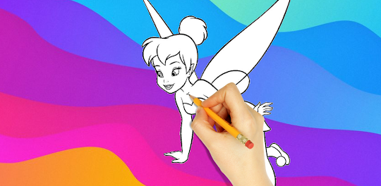 Tinker coloring book Bell