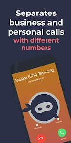 Smart Second Phone Line for Business: Ninja Number