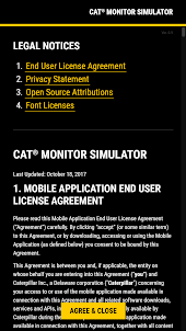 Cat® Monitor Simulator