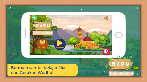 Android application Mari Wudhu (MADU) screenshort