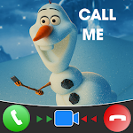 Cover Image of ダウンロード Call from snowman new fake video call 2.0 APK