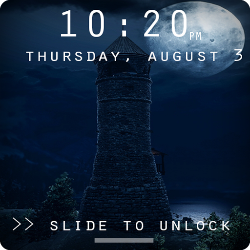 Lighthouse Pattern Lock Screen logo