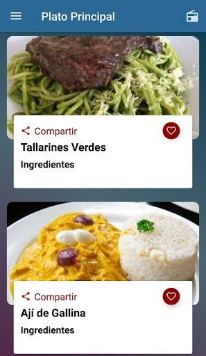 Comidas Peruanas Recetas Screen 3