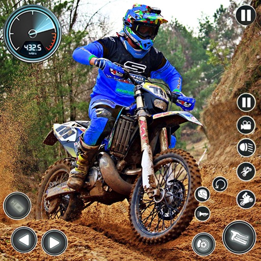 Dirt Bike Racing Games 3D logo