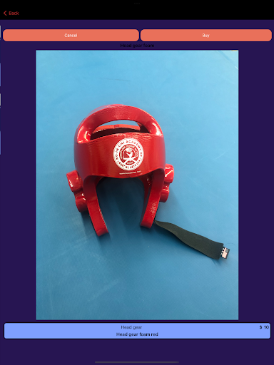 MartialArtsSchool Screen 3