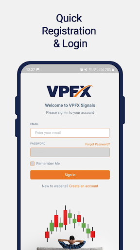 Android application VPFX Signals screenshort