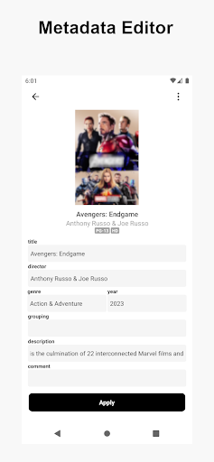 Snaptag | Metadata Editor Screen 3