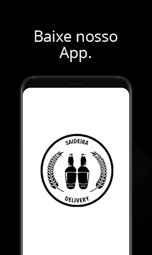 Android application Saideira Delivery screenshort