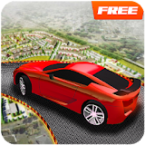 Sky Track Car Race: Impossible Drive Simulator 3D icon