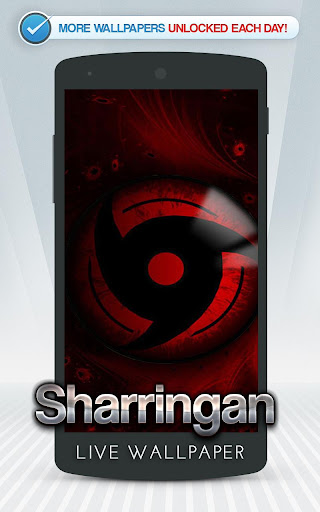 Android application Sharingan Live Wallpaper screenshort