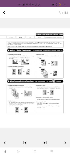 canon mf4450 guide Screen 2