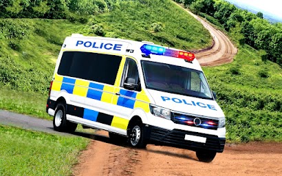 Police Van Driver: Car Games
