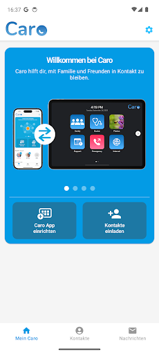 Android application Caro screenshort